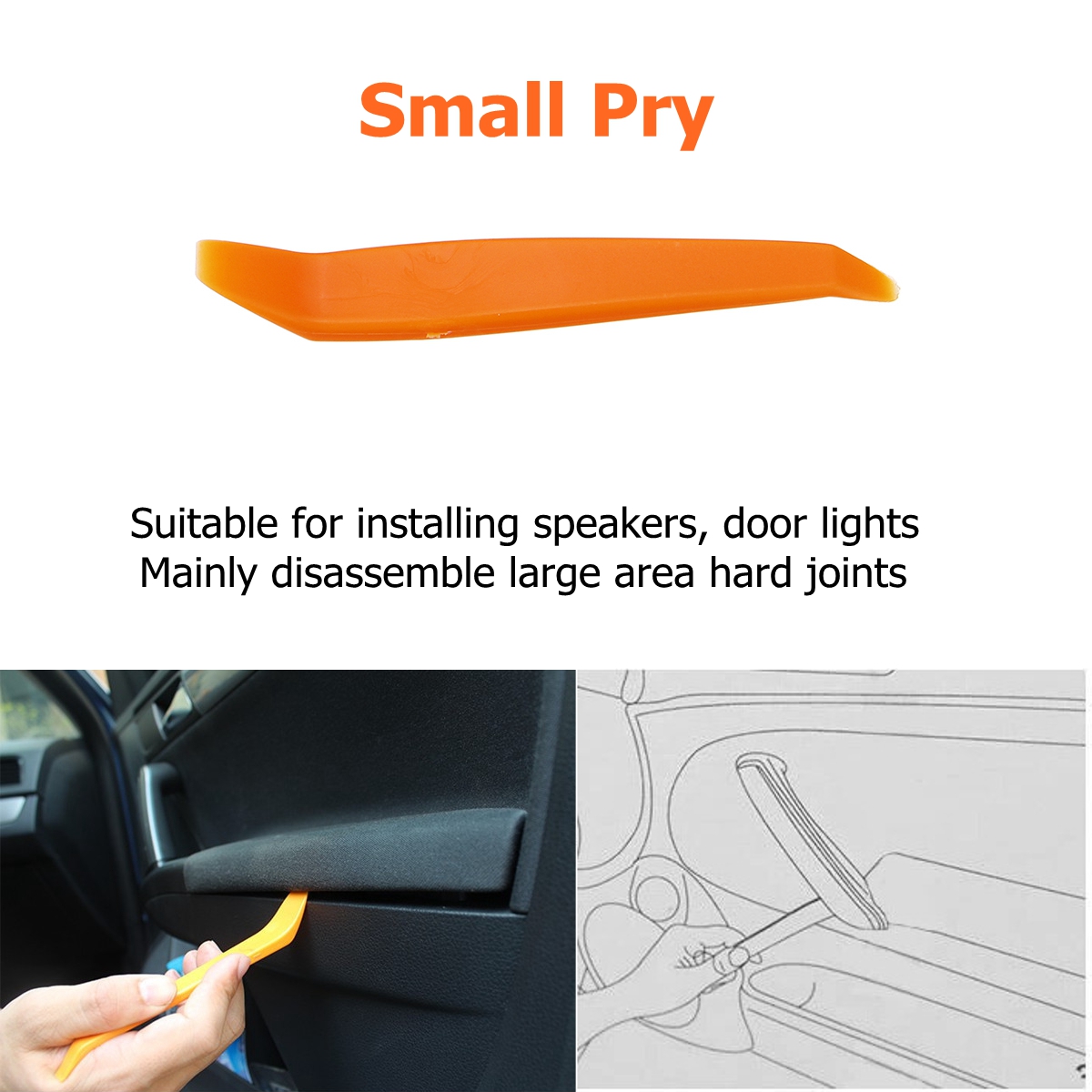 Car-Bumper-Fender-Plastic-Trim-Rivets-Buckle-Fastener-Clips--Dash-Radio-Open-Kit-1754129