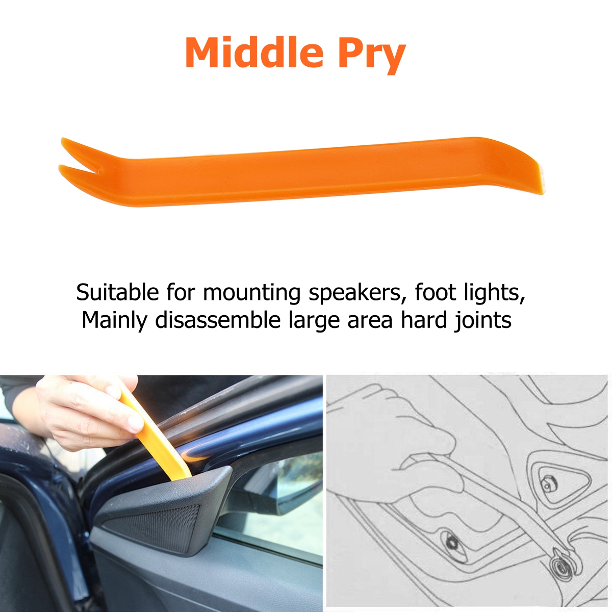 Car-Bumper-Fender-Plastic-Trim-Rivets-Buckle-Fastener-Clips--Dash-Radio-Open-Kit-1754129