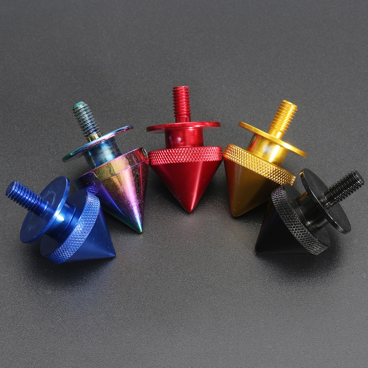 Car-Truck-Spike-Bumper-Fender-Hatch-Lids-Quick-Release-Fasteners-Kit-Aluminum-1164443