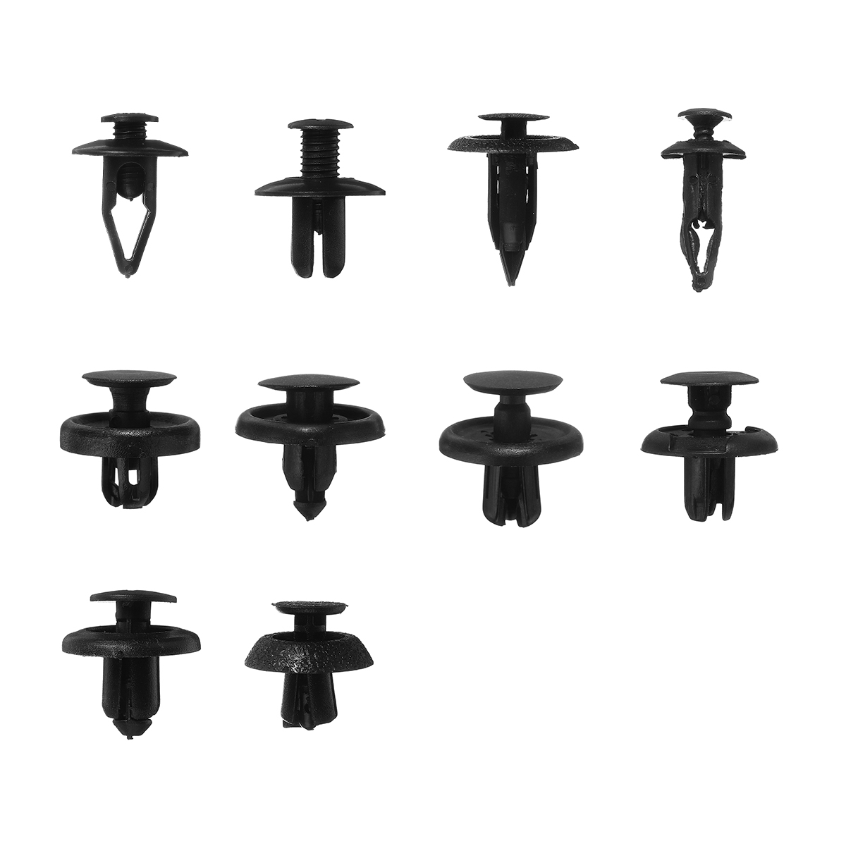 Fastener-Clips-Rivet-Retainer-Push-Engine-Cover-100PCS-for-Car-Bumper-Fender-Door-Trim-Panel-1440825