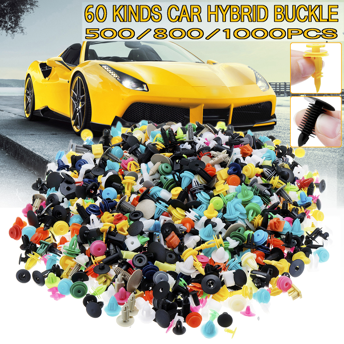 Fastener-Clips-Rivet-Retainer-Push-Engine-Cover-5008001000PCS-for-Car-Bumper-Fender-Door-Trim-Panel-1440809