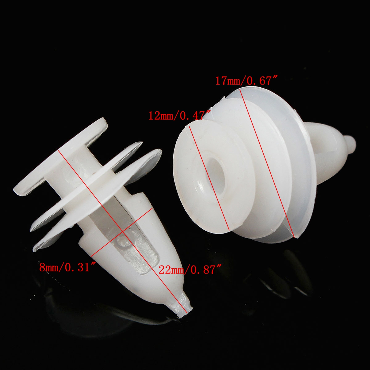 Interior-Door-Card-Panel-Trim-Clips-8mm-For-Citroen-Xsara-Berlingo-699050-1006182