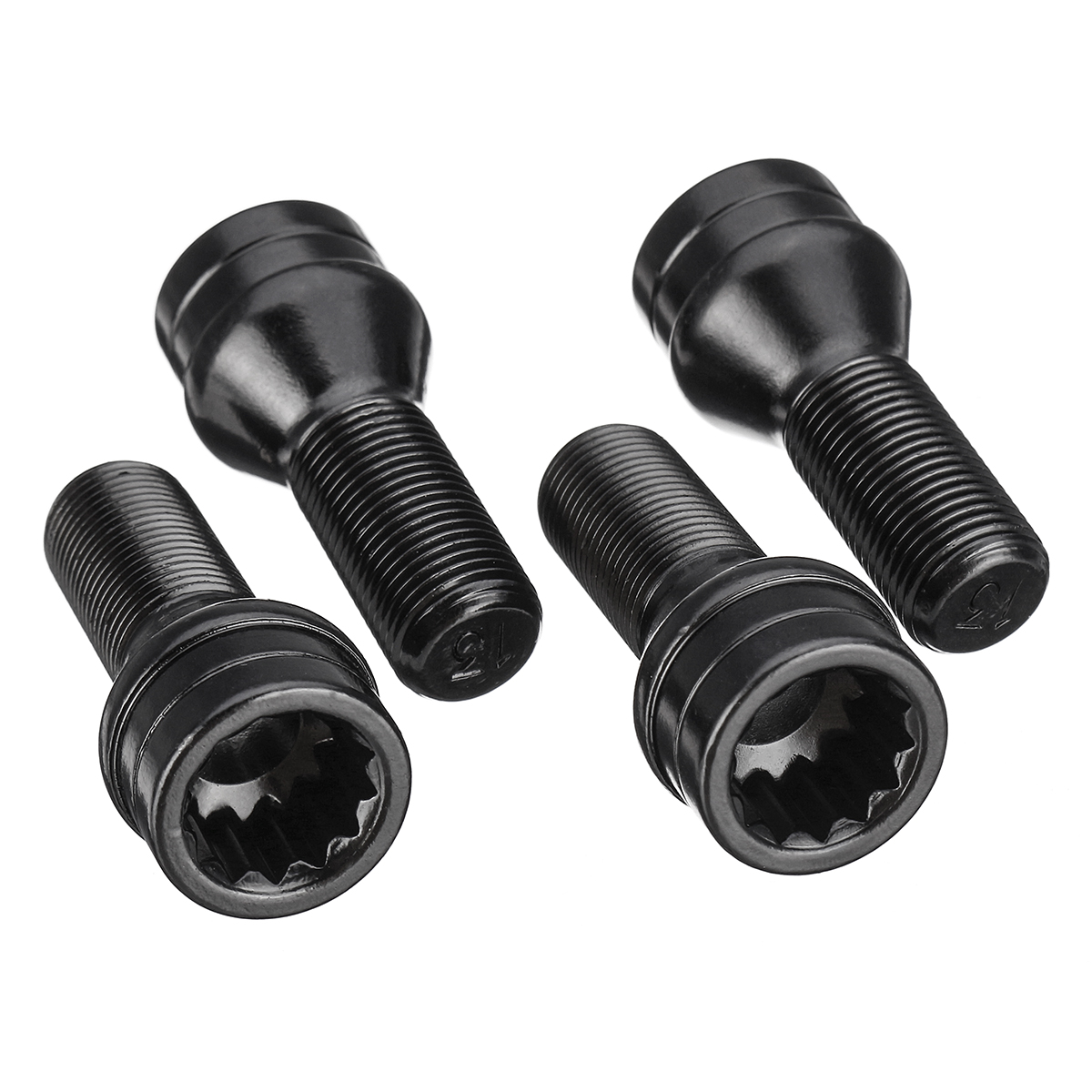 M14-x-125-Wheel-Locking-Bolts-Lug-Nut-Black--Key-For-BMW-Mini-R50-R52-R53-1384458