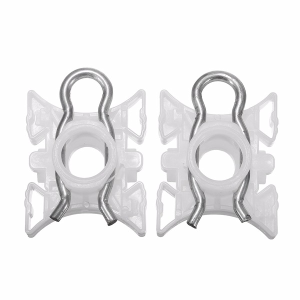 Pair-White-Window-Lift-Regulator-Slider-Clips-51321938884-For-BMW-3-Series-E36-E92-E93-1111375