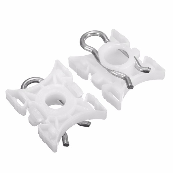 Pair-White-Window-Lift-Regulator-Slider-Clips-51321938884-For-BMW-3-Series-E36-E92-E93-1111375