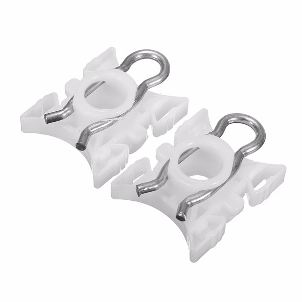 Pair-White-Window-Lift-Regulator-Slider-Clips-51321938884-For-BMW-3-Series-E36-E92-E93-1111375