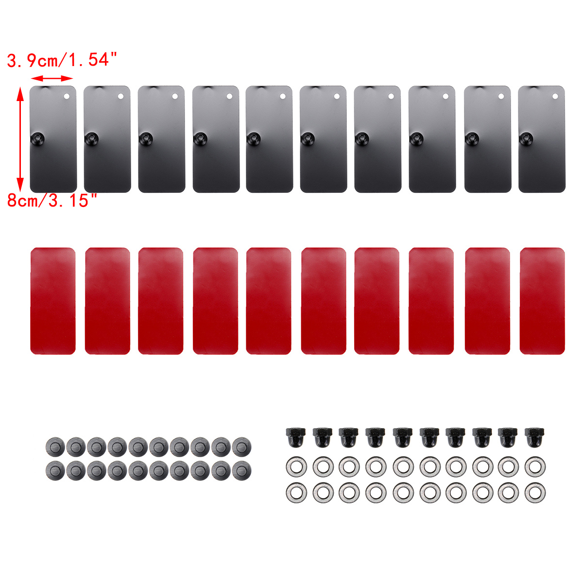 Window-Louver-Replacement-Hardware-Double-Side-Tape-Mounting-Tools-Kit-1335220