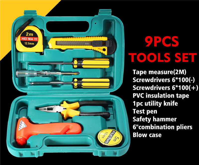 9pcs-Auto-Car-Household-Repair-Tool-Set-Combination-Hand-Emergency-Tool-Common-Kit-1071310
