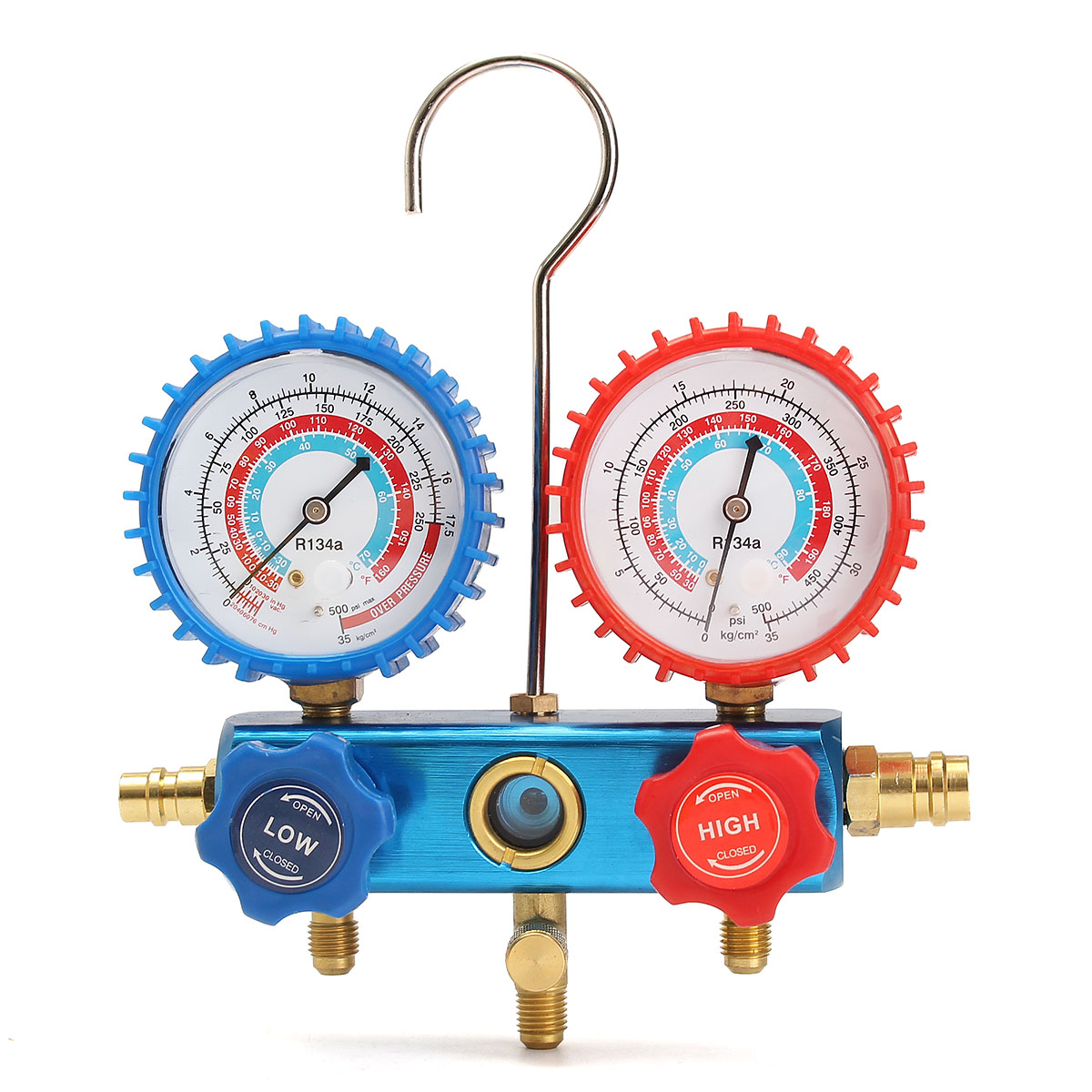 Car-HVAC-R134a-Refrigeration-Air-Conditioning-HL-Manifold-Gauge-Set-Maintenance-Tools-AC-Diagnostic--1496349