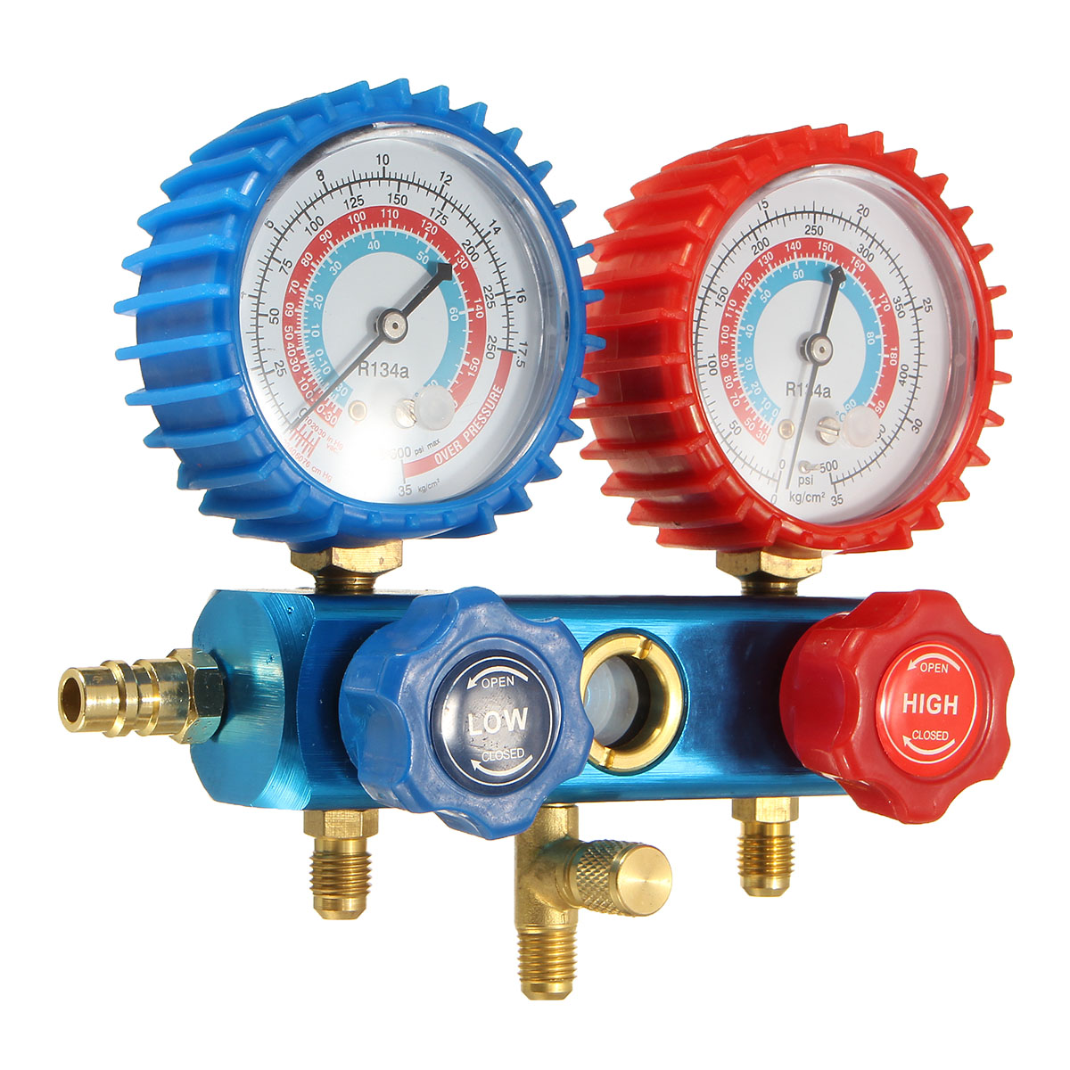 Car-HVAC-R134a-Refrigeration-Air-Conditioning-HL-Manifold-Gauge-Set-Maintenance-Tools-AC-Diagnostic--1496349