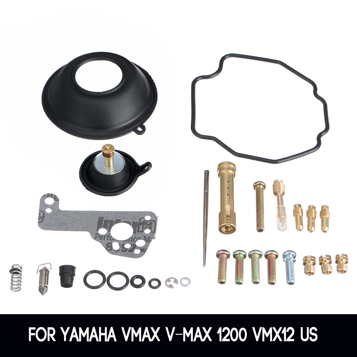 Carburetor-Repair-Rebuild-Kit-Sub-Jet-Diaphragm-For-Yamaha-V-Max-1200-VMX12-1726983