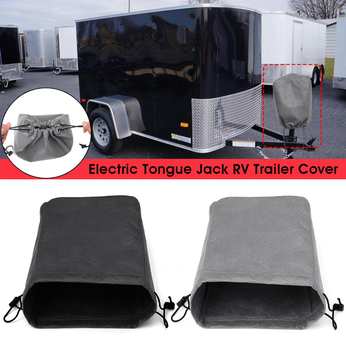 Universal-Electric-Tongue-Jack-Lift-Cover-Protector-For-RV-Travel-Trailer-Camper-1574755
