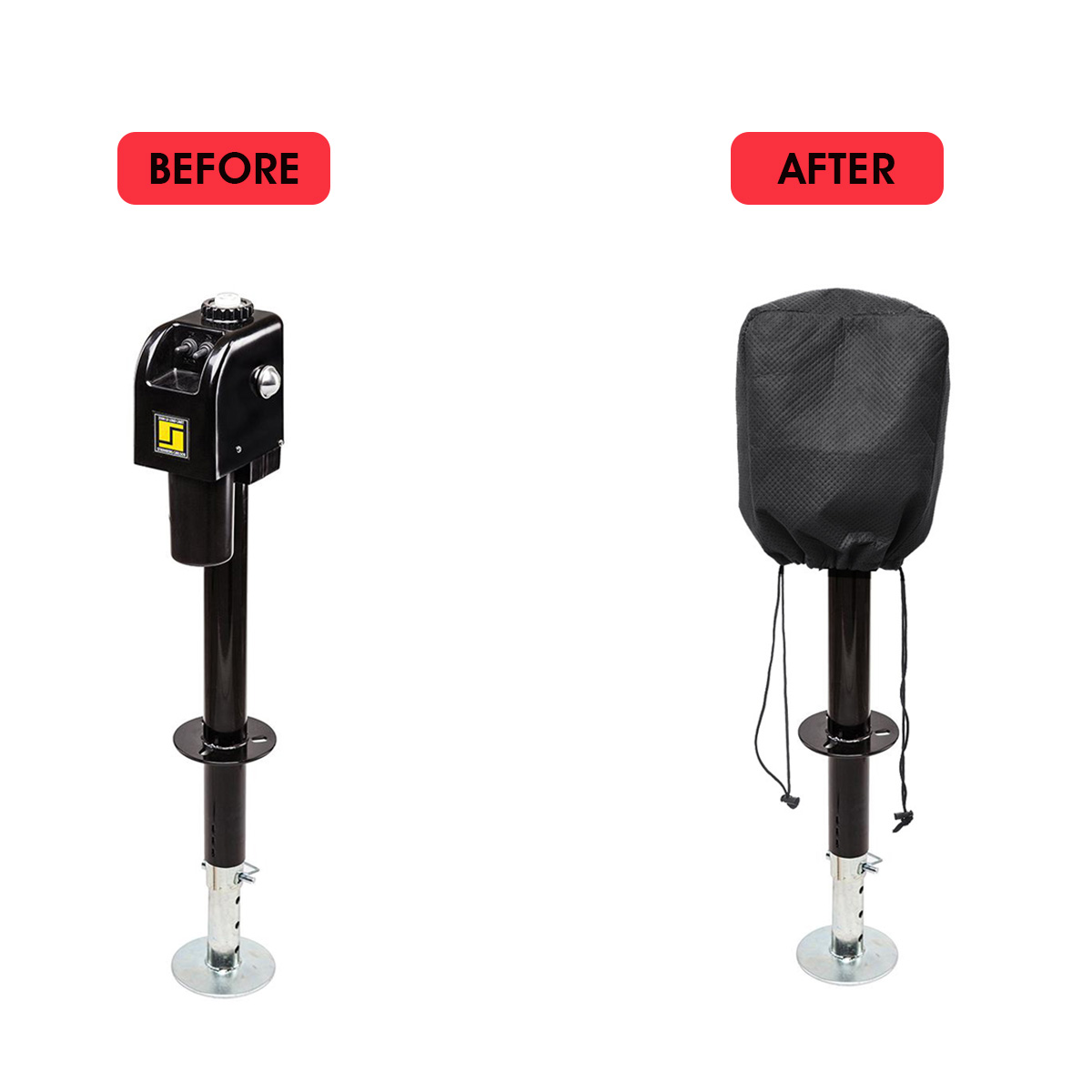 Universal-Electric-Tongue-Jack-Lift-Cover-Protector-For-RV-Travel-Trailer-Camper-1574755