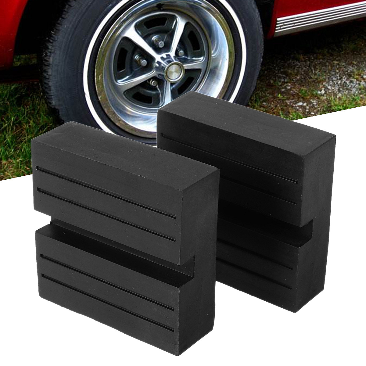 Universal-Slotted-Frame-Rail-Floor-Rubber-Jack-Lift-Pads-1401444