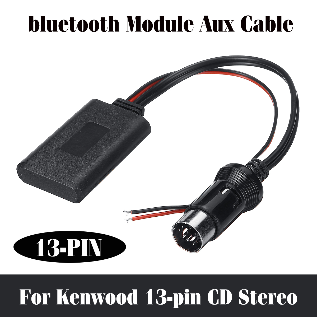 13Pin-Car-bluetooth-Module-Audio-Aux-Receiver-Cable-CD-Navigation-Radio-Stereo-Adapter-For-Kenwood-1598162
