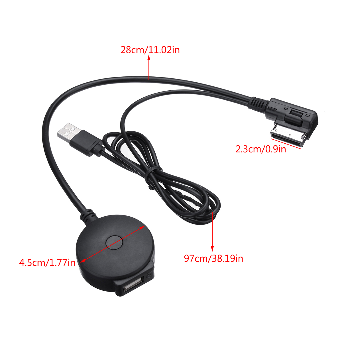 AMI-MDI-Car-bluetooth-Receiver-MP3-Music-Interface-Adapter-Cable-For-Audi-VW-Skoda-Seat-1235089