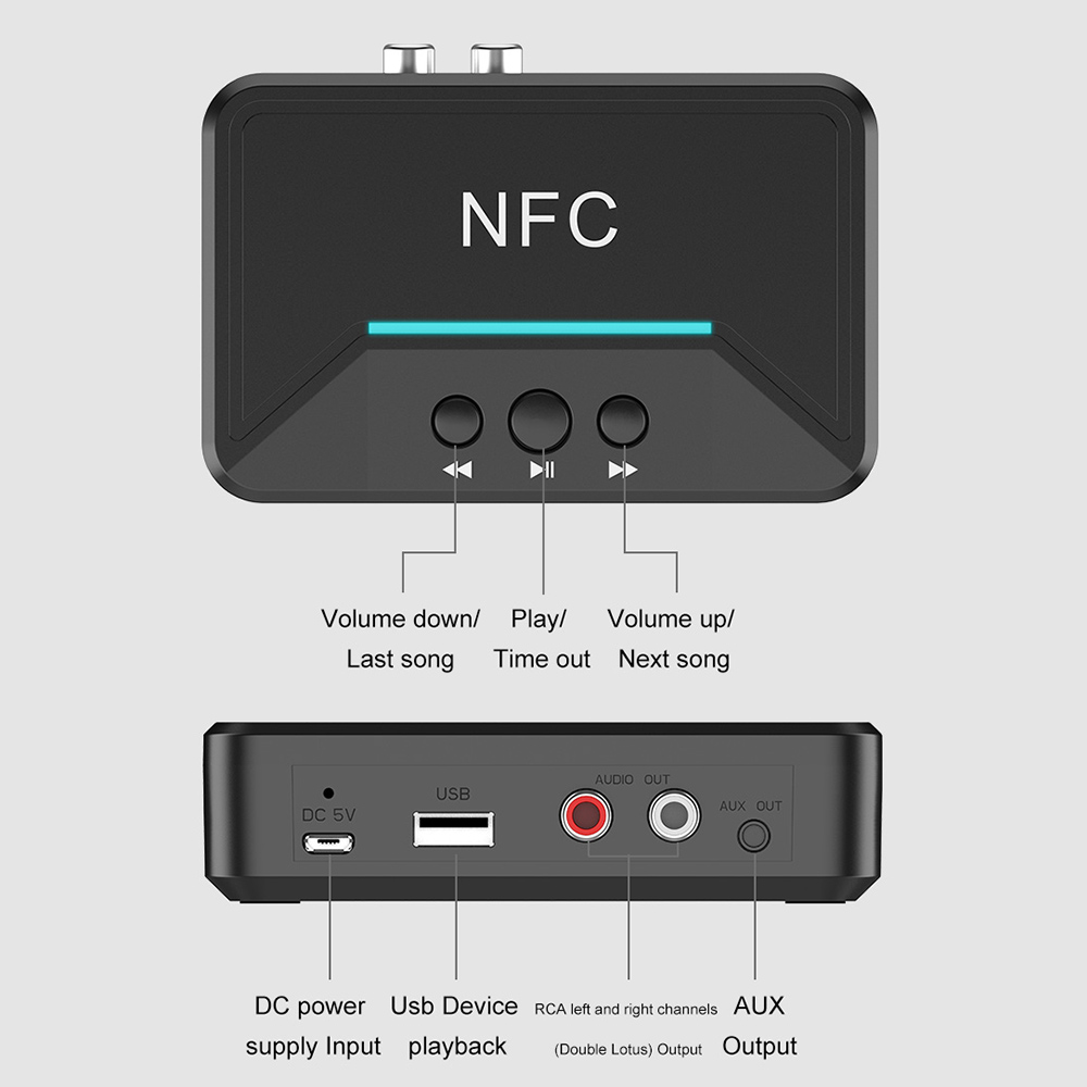 BT200-NFC-Wireless-Audio-bluetooth-50EDR-Receiver-Adapter-For-Car-Home-Speaker-Stereo-1623000