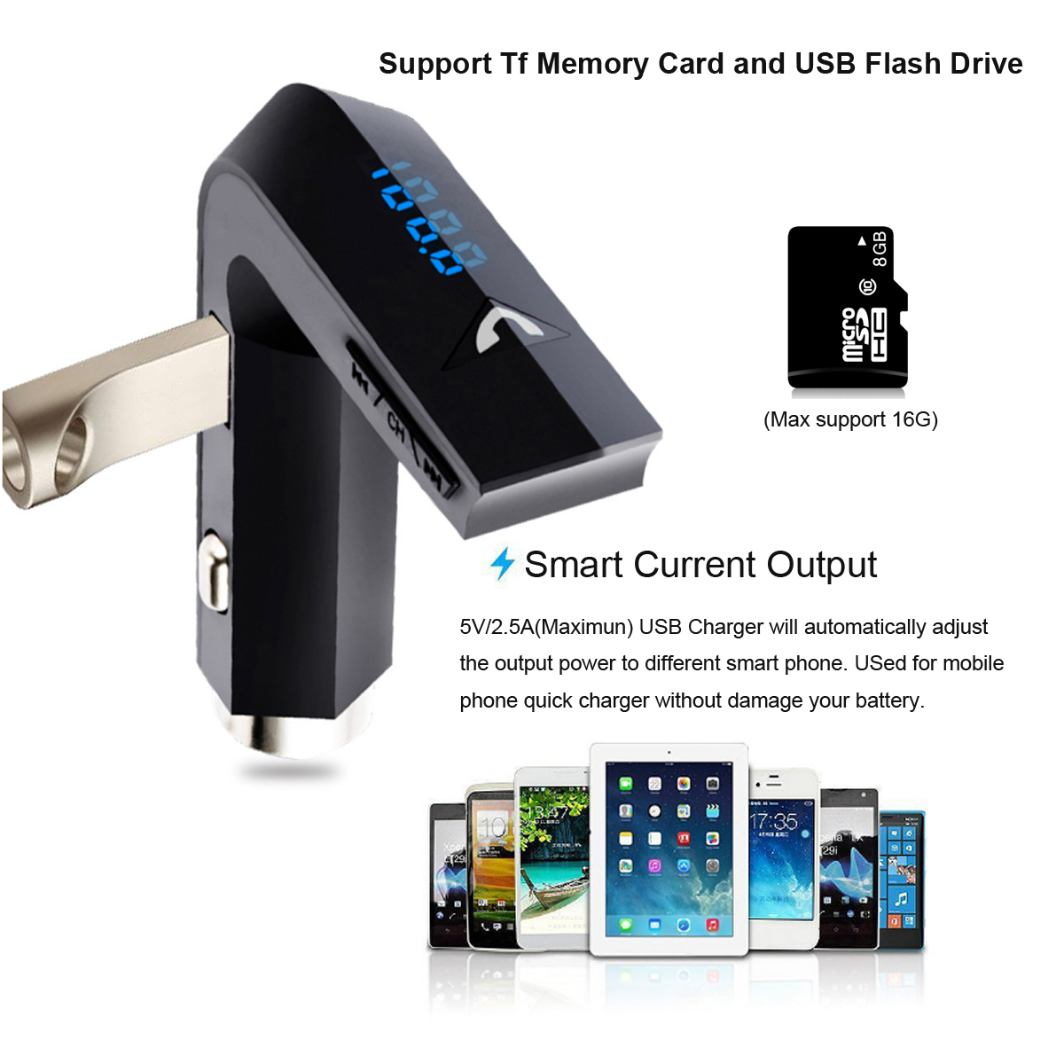 Car-Handsfree-Wireless-bluetooth-FM-Transmitter-MP3-Player-USB-Safety-Hammer-1239719