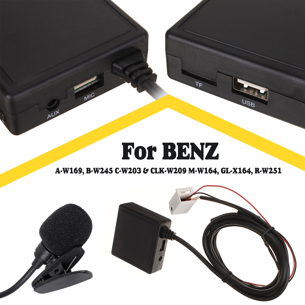 Car-bluetooth-50-HIFI-AUX-Microphone-Cable-Audio-Radio-Stereo-Adapter-12V-1597947