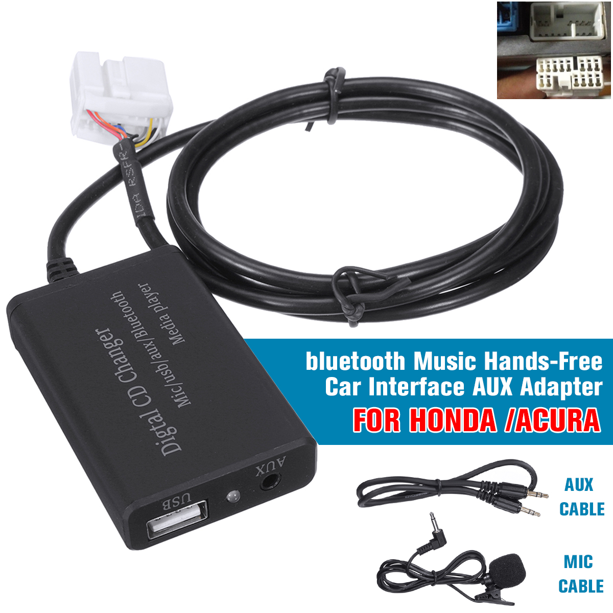 Car-bluetooth-Music-Digital-Disc-Box-AUX-Adapter-Hands-Free-Interface-For-Honda-Accord-Civic-CRV-1611518