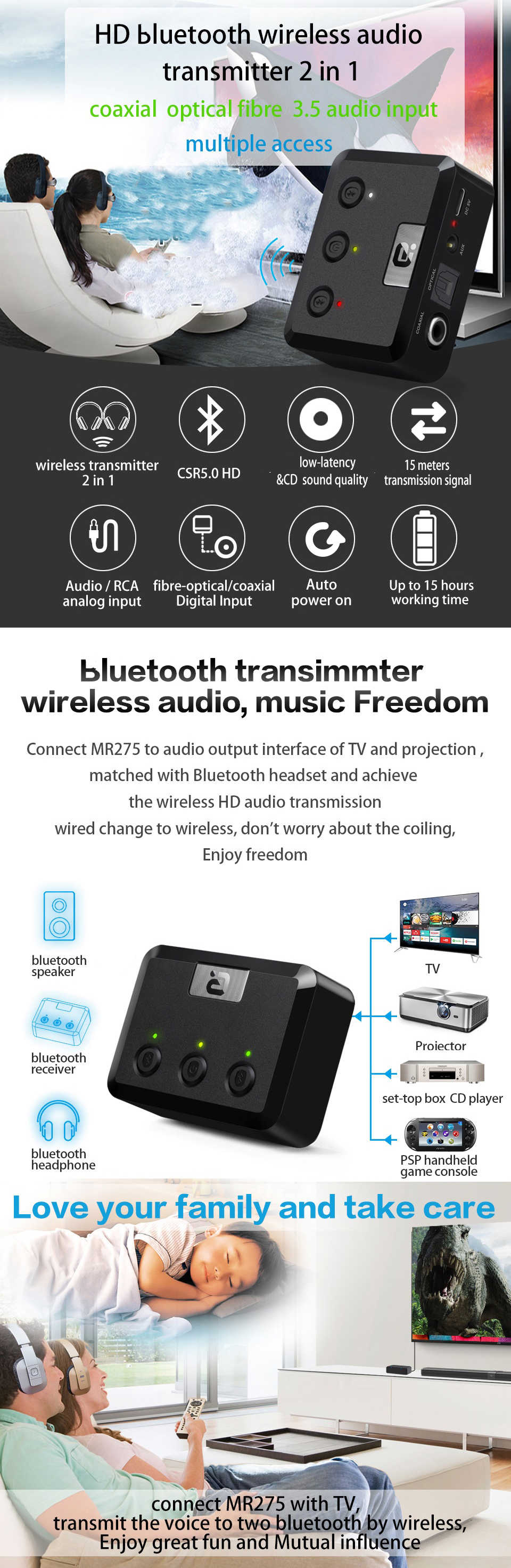 MR275-CSR8675-bluetooth-50-Audio-Transmitter-Wireless-Adapter-35mm-AUX-for-PC-Computer-TV-Car-Music--1565918
