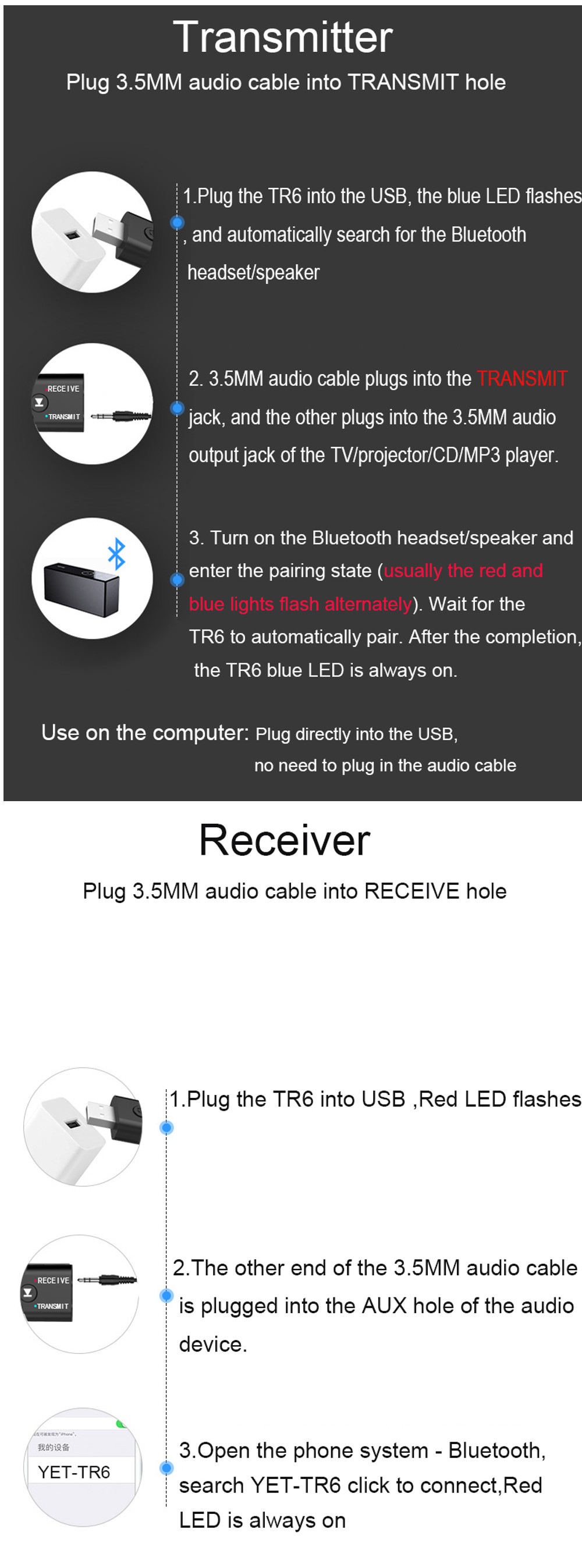 TR6-2-in-1-bluetooth-50-Transmitter-Receiver-Wireless-Audio-Adapter-USB-35mm-AUX-Jack-for-Car-Home-T-1628022