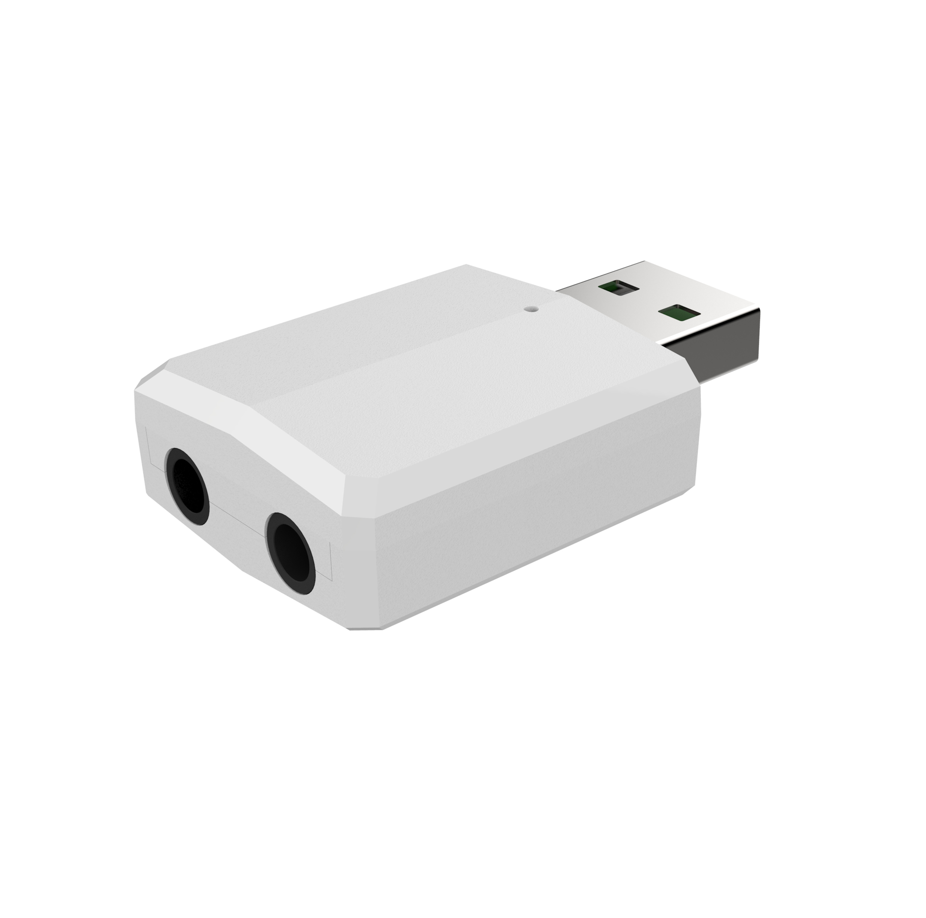 ZF-169-White-bluetooth-50-2-In-1-Audio-Wireless-Receiver-Transmitter-Stereo-AUX-RCA-USB-35mm-Jack-Fo-1577412