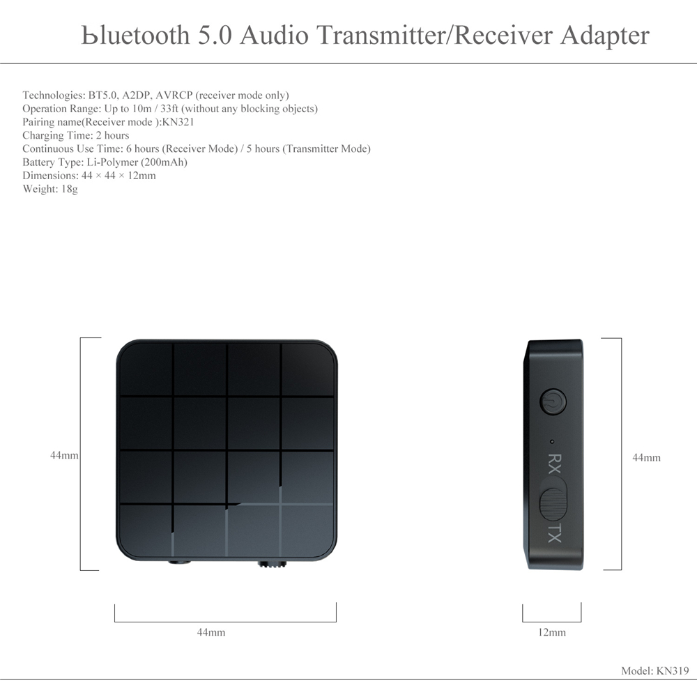 iMars-KN321-bluetooth-50-Audio-Receiver-Transmitter-AUX-RCA-USB-35mm-Jack-Stereo-Adapter-for-TV-Head-1582671