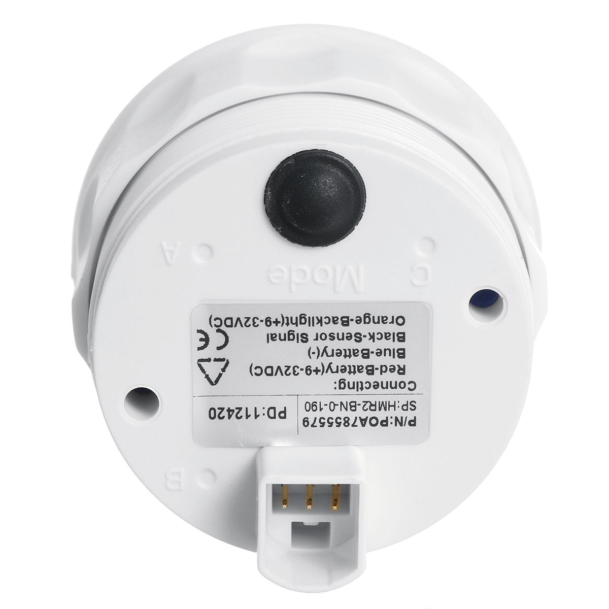 0-190-ohm-52mm-LCD-Boat-Marine-Rudder-Angle-Indicator-8-Color-Backlight-932V-1784041