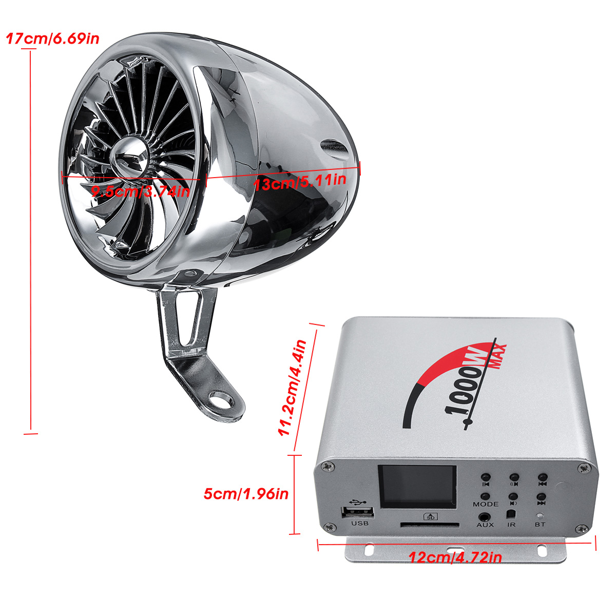 1000W-bluetooth-Stereo-4-Speaker-Motorcycle-Audio-ATV-Music-MP3-System-AUX-FM-Radio-1617874