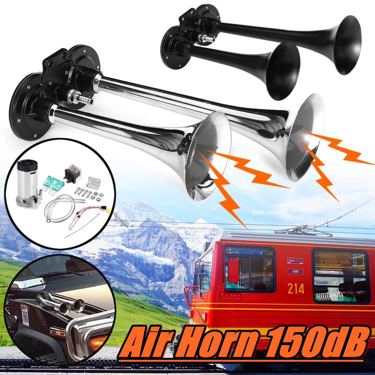 12V-150dB-Dual-Trumpet-Super-Loud-Air-Horn-Compressor-For-Car-Truck-Boat-1424309