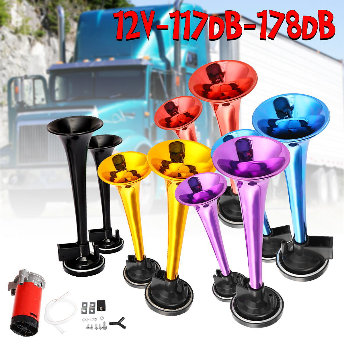 12V-178DB-Air-Horn-Dual-Trumpet-Ultra-Loud-Universal-For-Train-Trailer-Truck-Motorcycle-1367865
