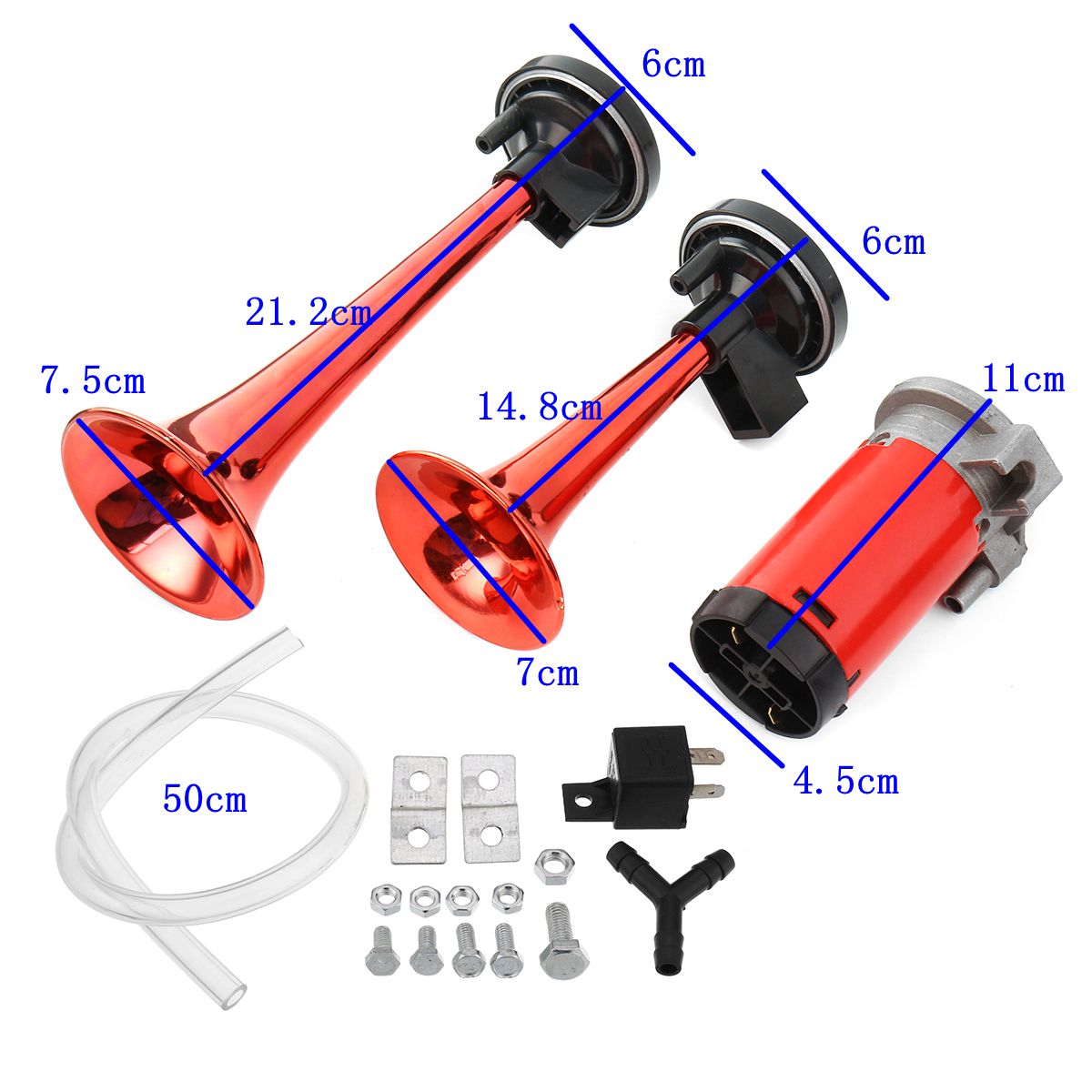 12V-178DB-Air-Horn-Dual-Trumpet-Ultra-Loud-Universal-For-Train-Trailer-Truck-Motorcycle-1367865