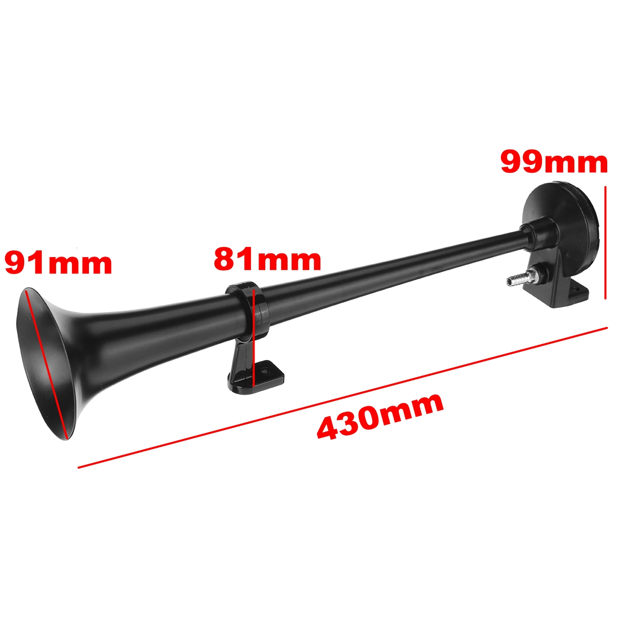 12V-178dB-Single-Trumpet-Air-Horn-Compressor-System-Kit-For-Truck-Boat-Train-Van-1821909