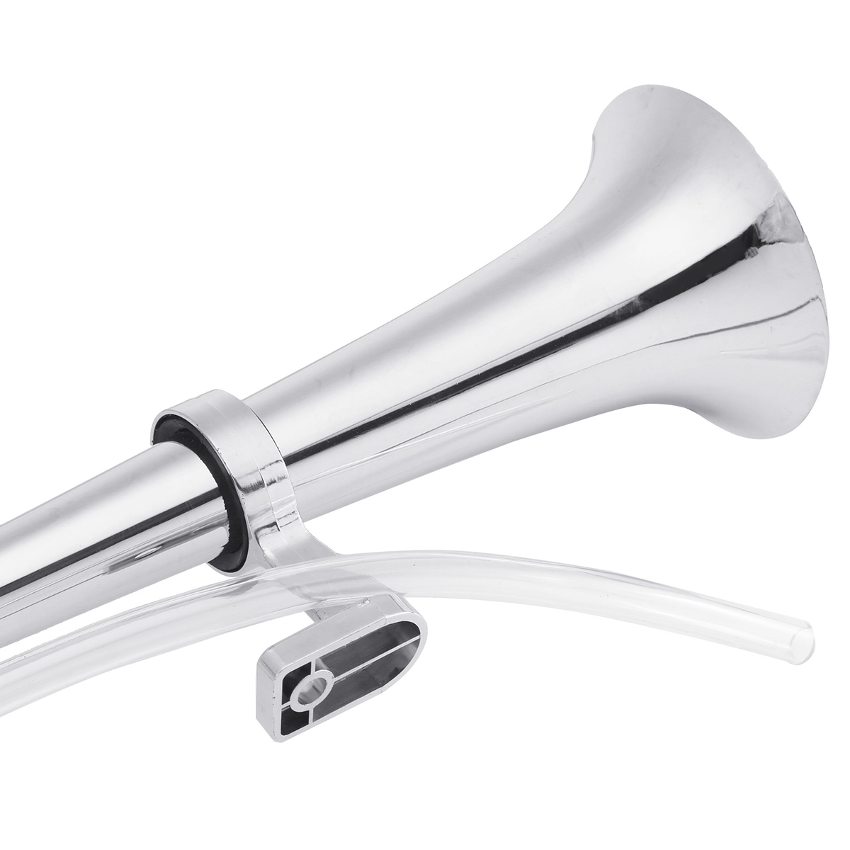 12V-178db-Trumpet-Air-Horn-With-Compressor-Super-Loud-Single-Chrome-Universal-For-Boat-Train-Car-1645659