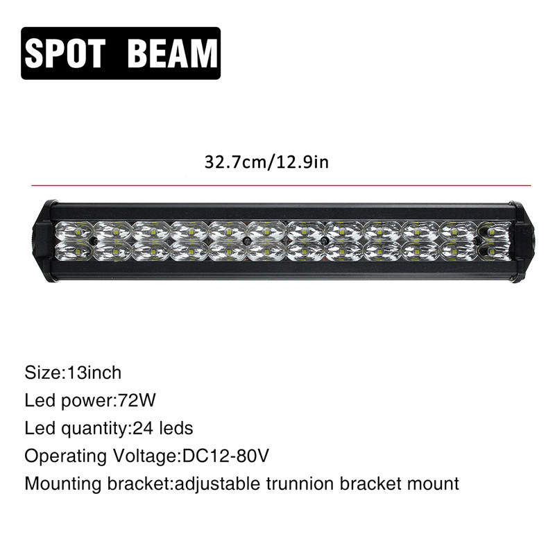 12V-80V-7-Inch13-Inch19-Inch-LED-Work-Light-Bar-12LED24LED36LED-36W72W108W-6500K-IP67-Slim-Single-Ro-1624418