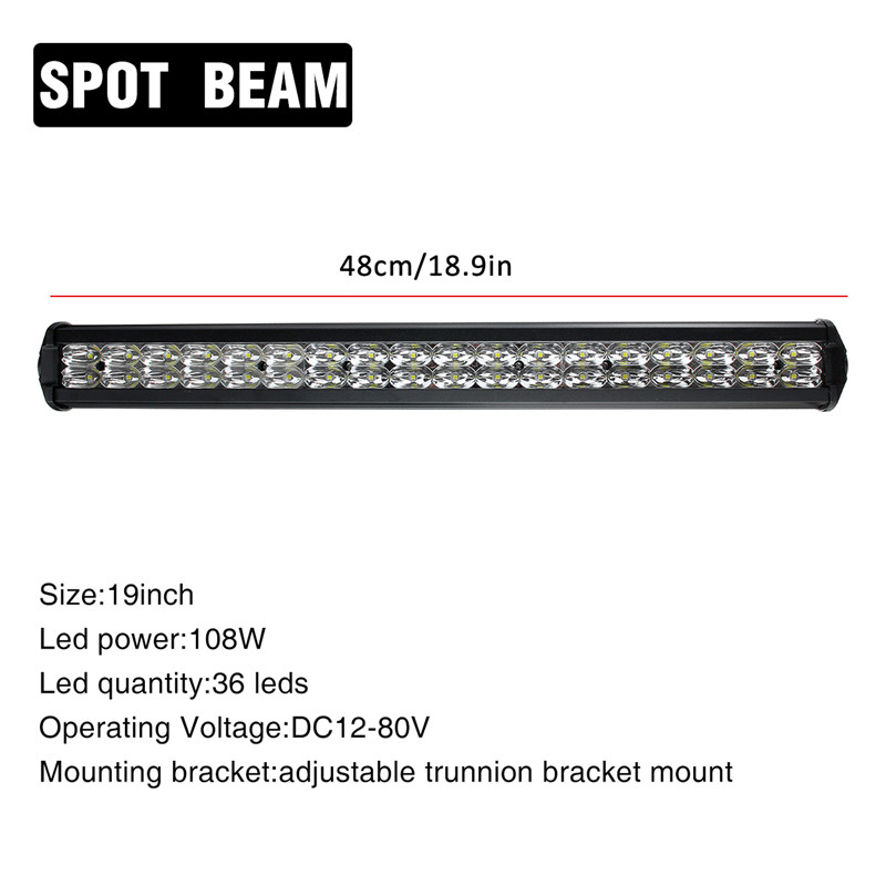 12V-80V-7-Inch13-Inch19-Inch-LED-Work-Light-Bar-12LED24LED36LED-36W72W108W-6500K-IP67-Slim-Single-Ro-1624418