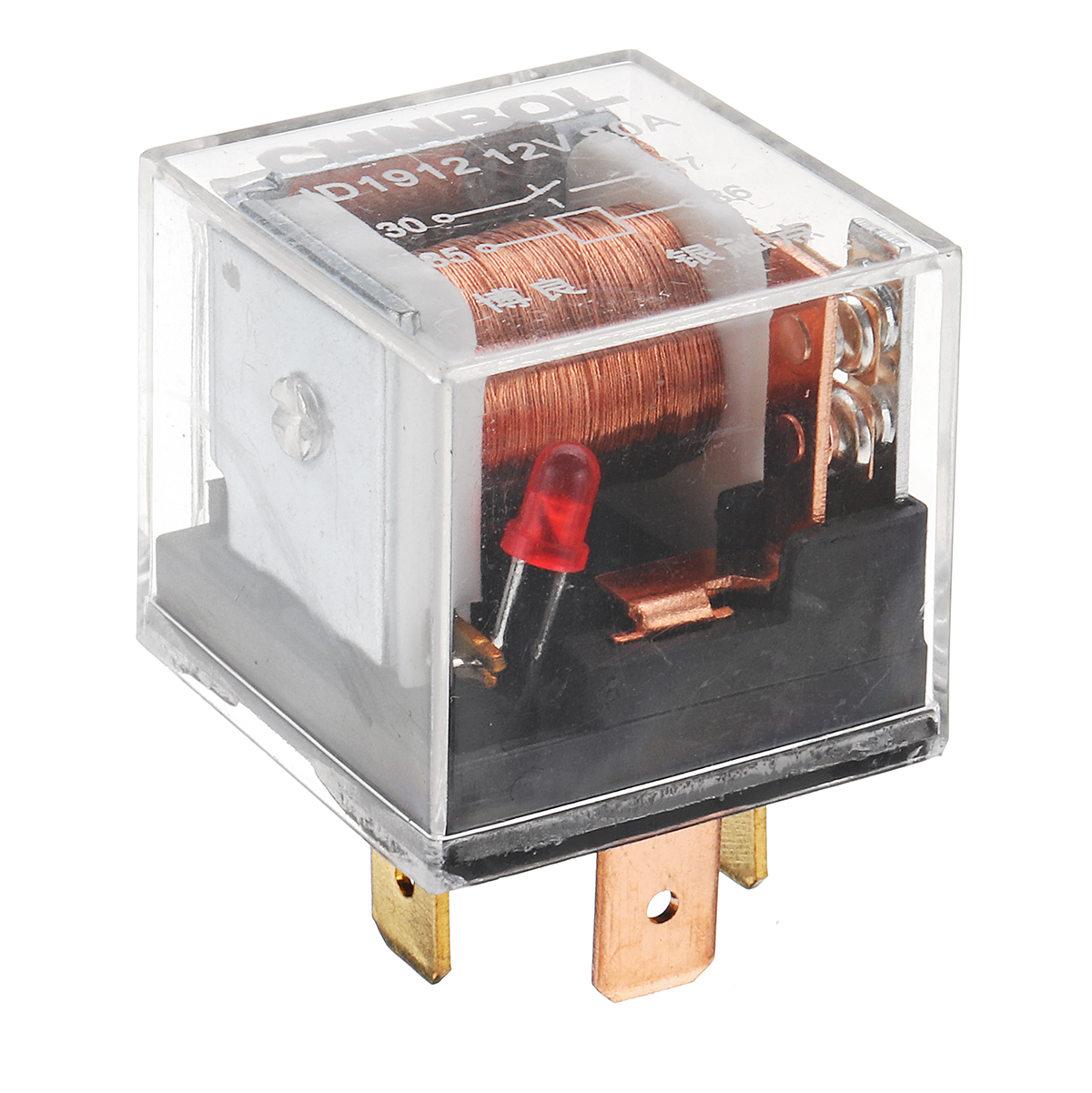 12V-Dual-Tone-Electric-Air-Horn-Wiring-Harness-Relay-For-Car-Truck-Van-Train-Boat-Universal-1450921