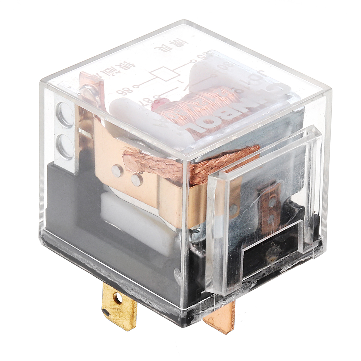 12V-Dual-Tone-Electric-Air-Horn-Wiring-Harness-Relay-For-Car-Truck-Van-Train-Boat-Universal-1450921