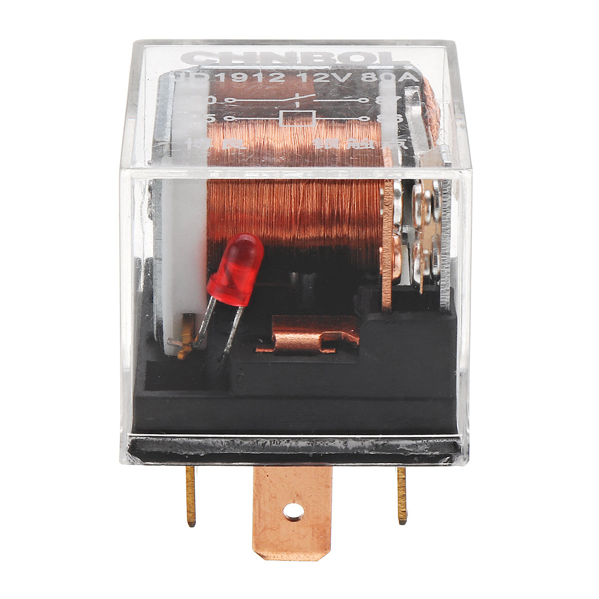 12V-Dual-Tone-Electric-Air-Horn-Wiring-Harness-Relay-For-Car-Truck-Van-Train-Boat-Universal-1450921
