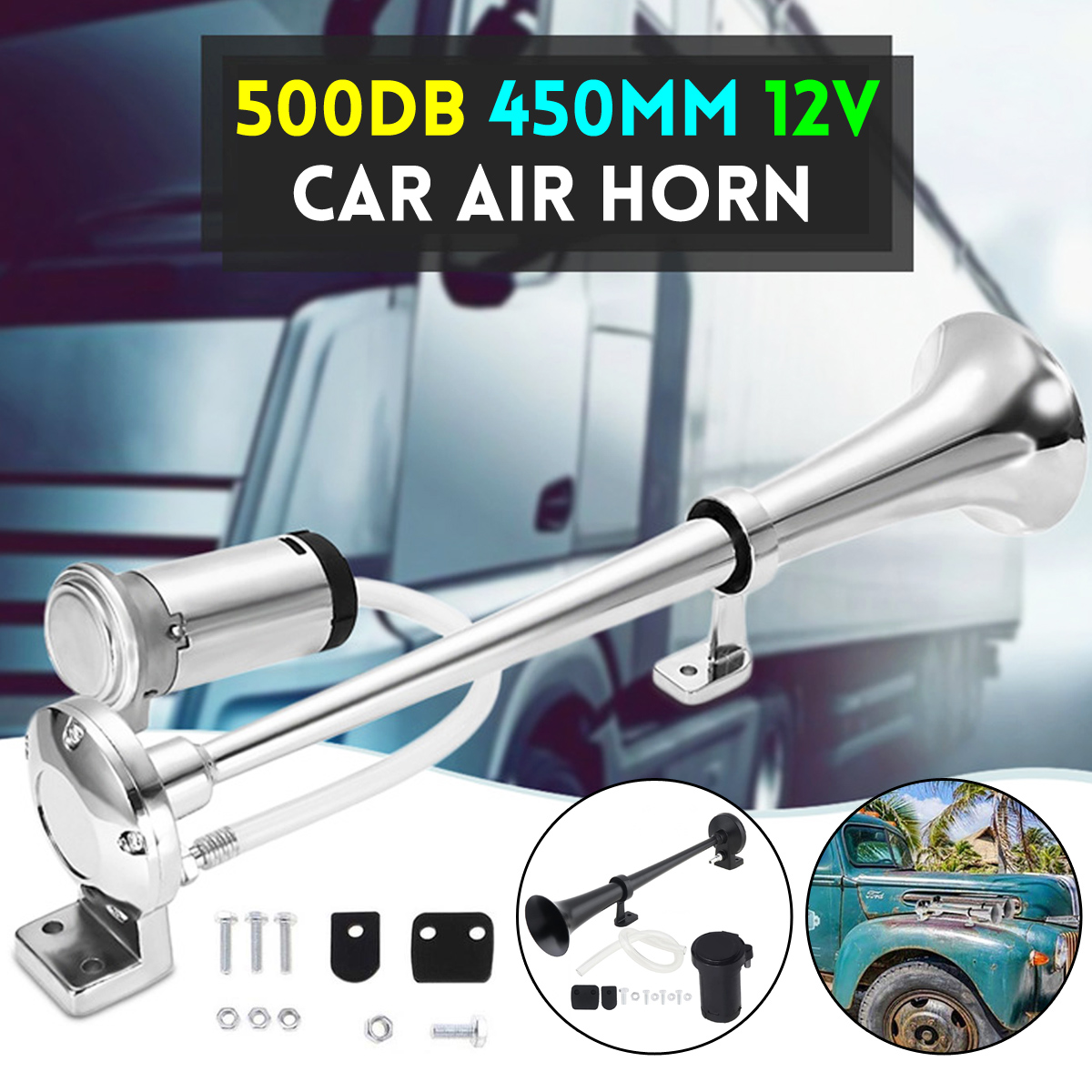 12V-Electric-Loud-Horn-Metal-150db-For-Truck-Boat-Car-Universal-1719392