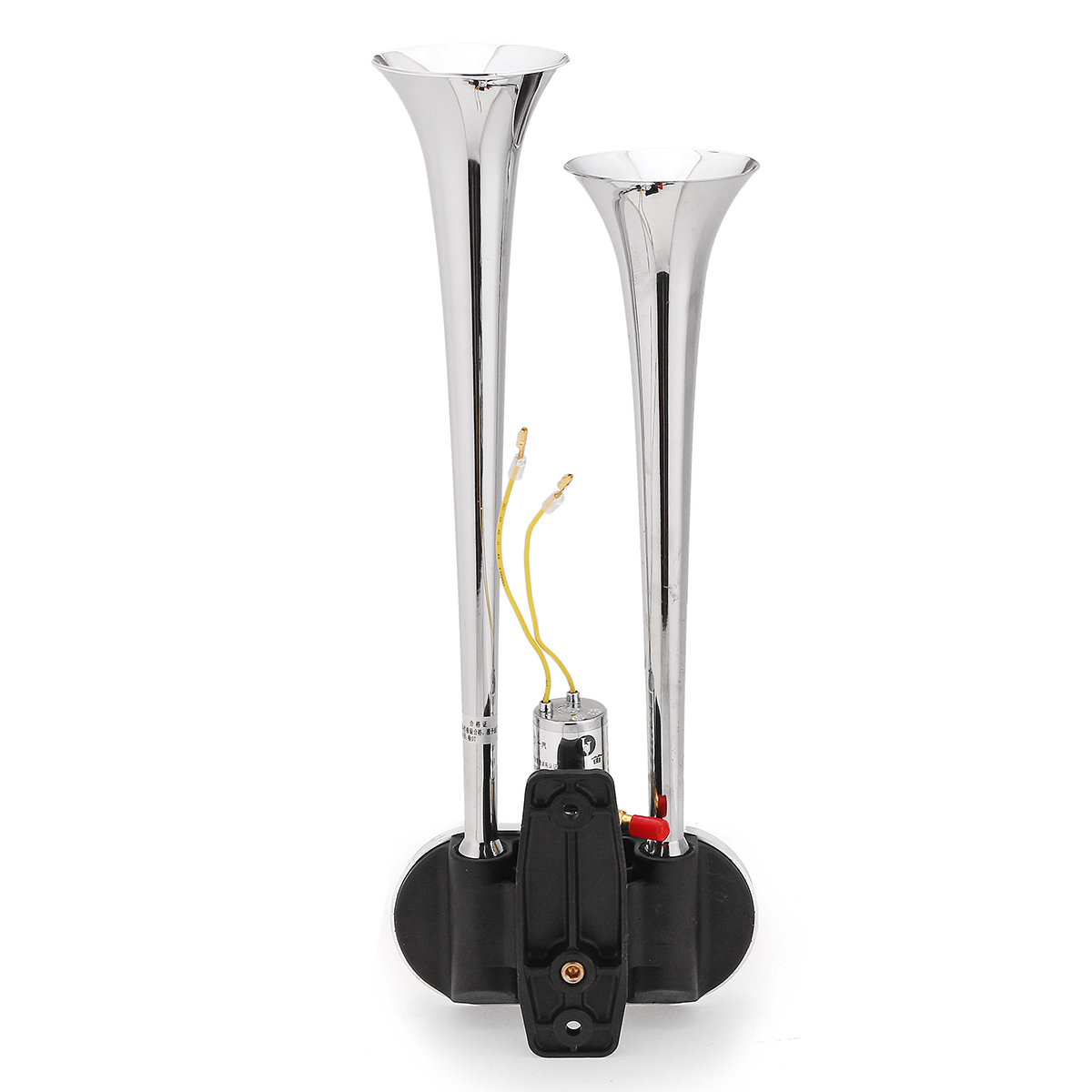 24V-175DB-Dual-Trumpet-Air-Horn-Chrome-Compressor-Auto-For-Car-Truck-Train-Boat-1579321