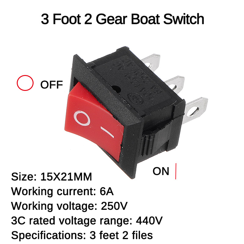 3-pin-2-position-Boat-Switch-Car-Auto-Boat-Round-Rocker-ONOFF-TOGGLE-SWITCH-1630728