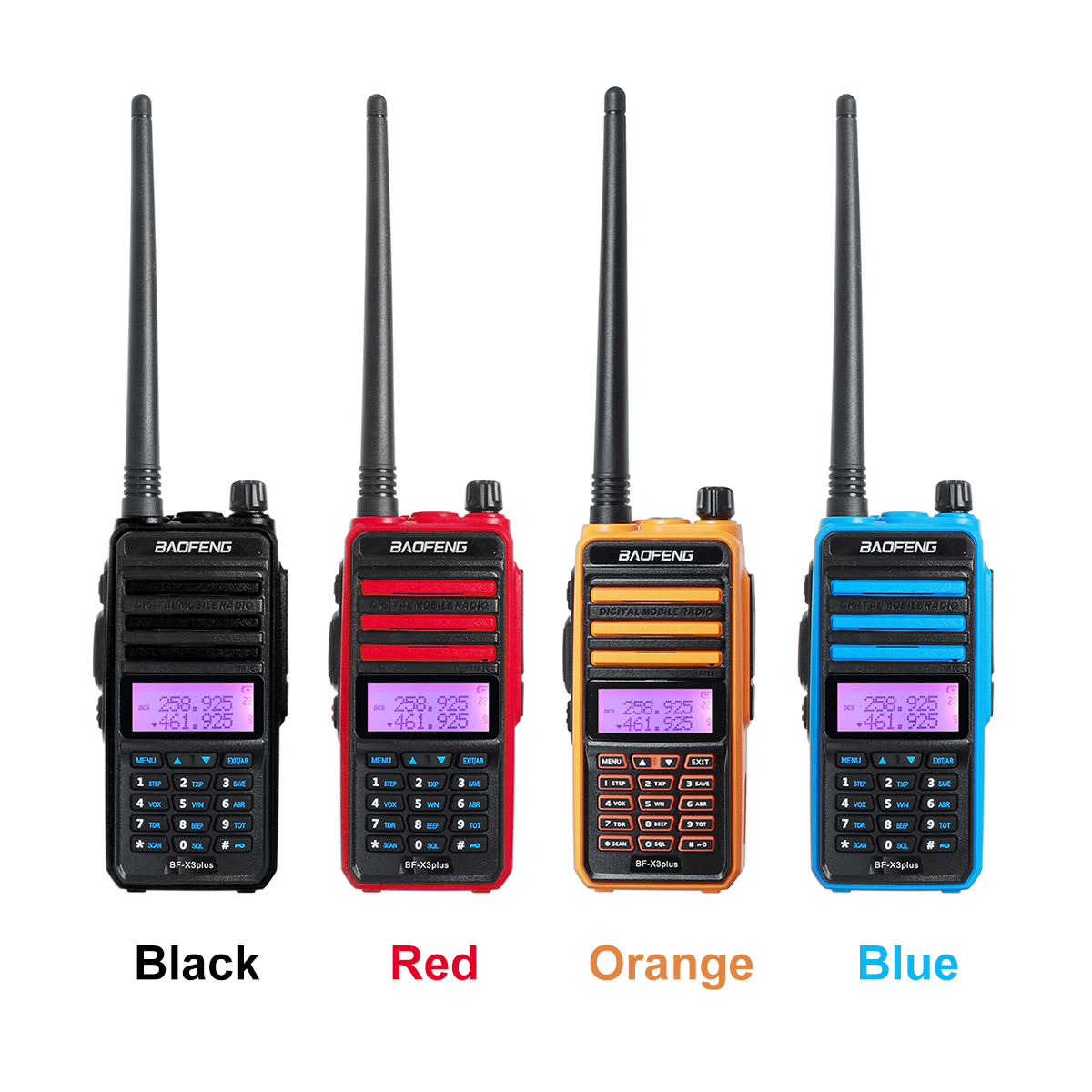 BAOFENG-F-X3plus-Three-Band-Handheld-Radio-Walkie-Talkie-18W-9500mAh-Waterproof-Dustproof-High-Power-1809622