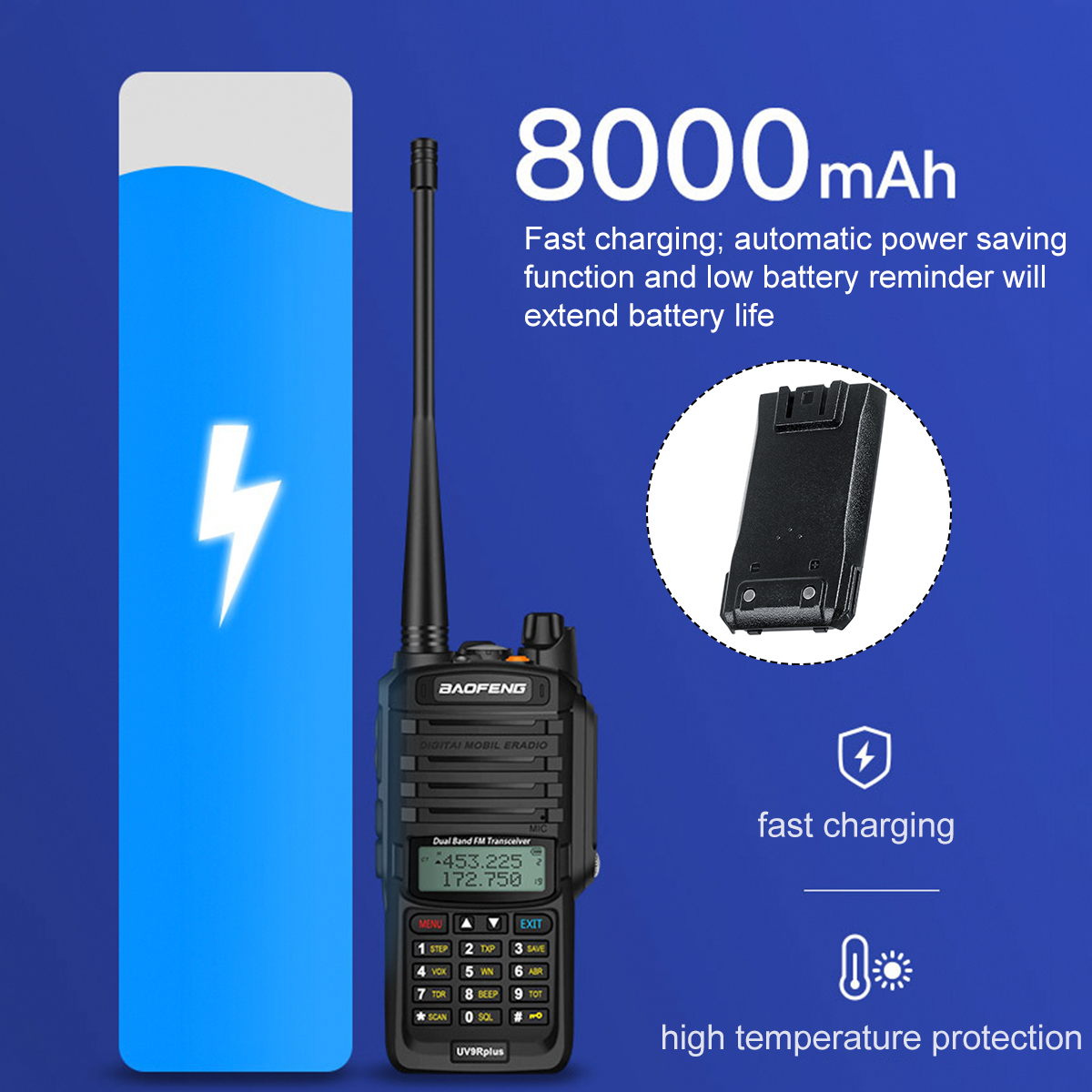 BAOFENG-UV9RPLUS-Three-Band-Radio-Handheld-Walkie-Talkie-15W-8000mAh-High-Power-Long-Range-1809631