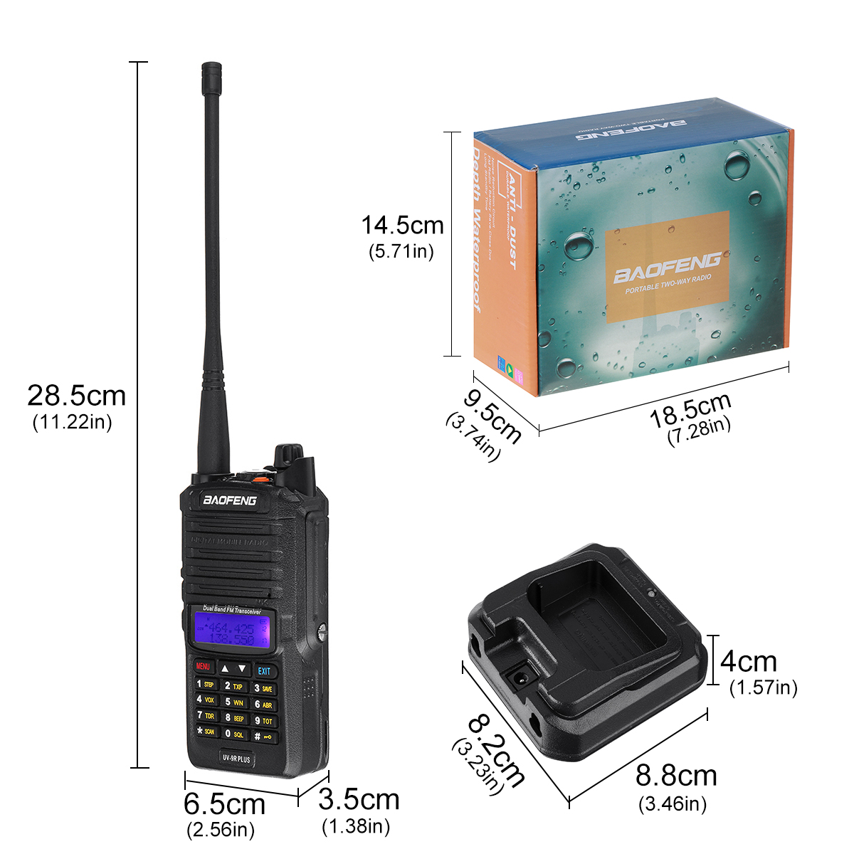 BAOFENG-UV9RPLUS-Three-Band-Radio-Handheld-Walkie-Talkie-15W-8000mAh-High-Power-Long-Range-1809631