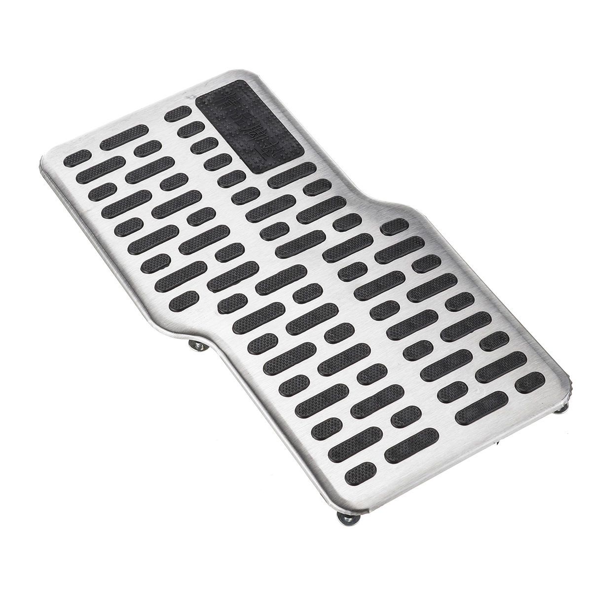 Non-slip-Stainless-Heel-Pad-Foot-Rest-Pedal-Plate-Floor-Carpet-Mat-1639556
