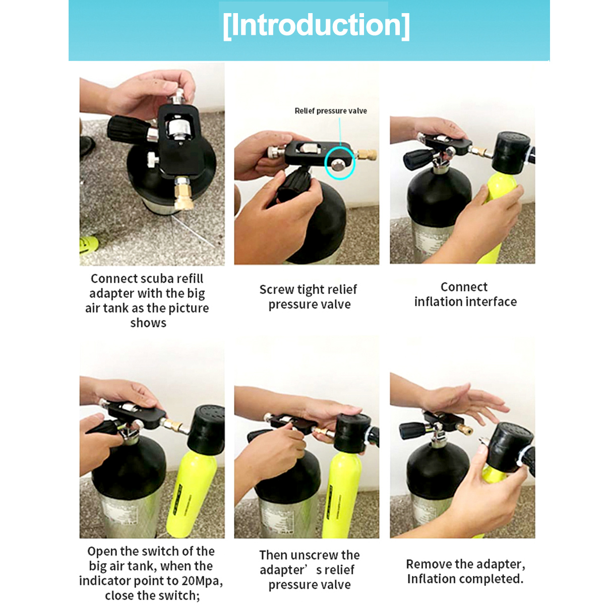 SMACO-S300-i-Set-500ML-Oxygen-Cylinder-Diving-Equipment-Set-Multicolor-1666752