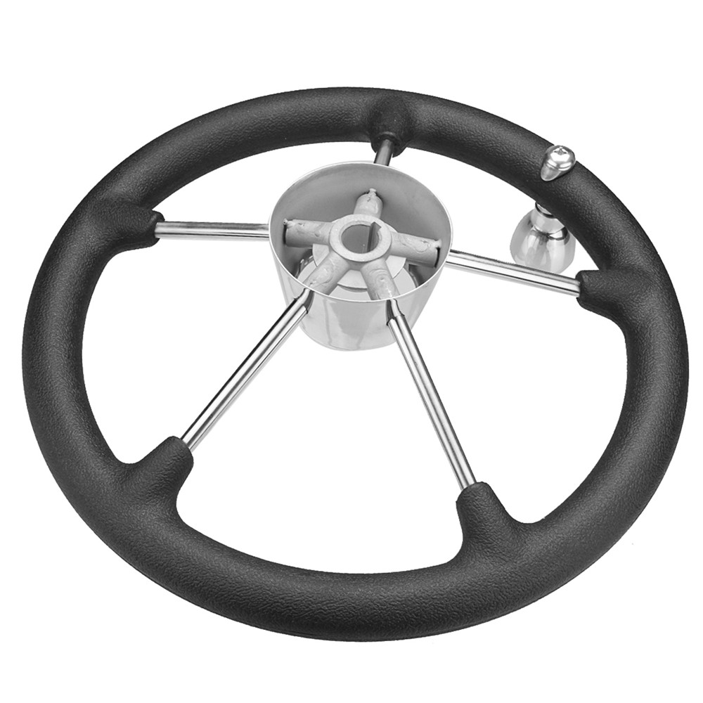 Stainless-Steel-5-Spoke-Foam-Grip-Knob-Steering-Wheel-Destroyer-For-Marine-Boat-1451770