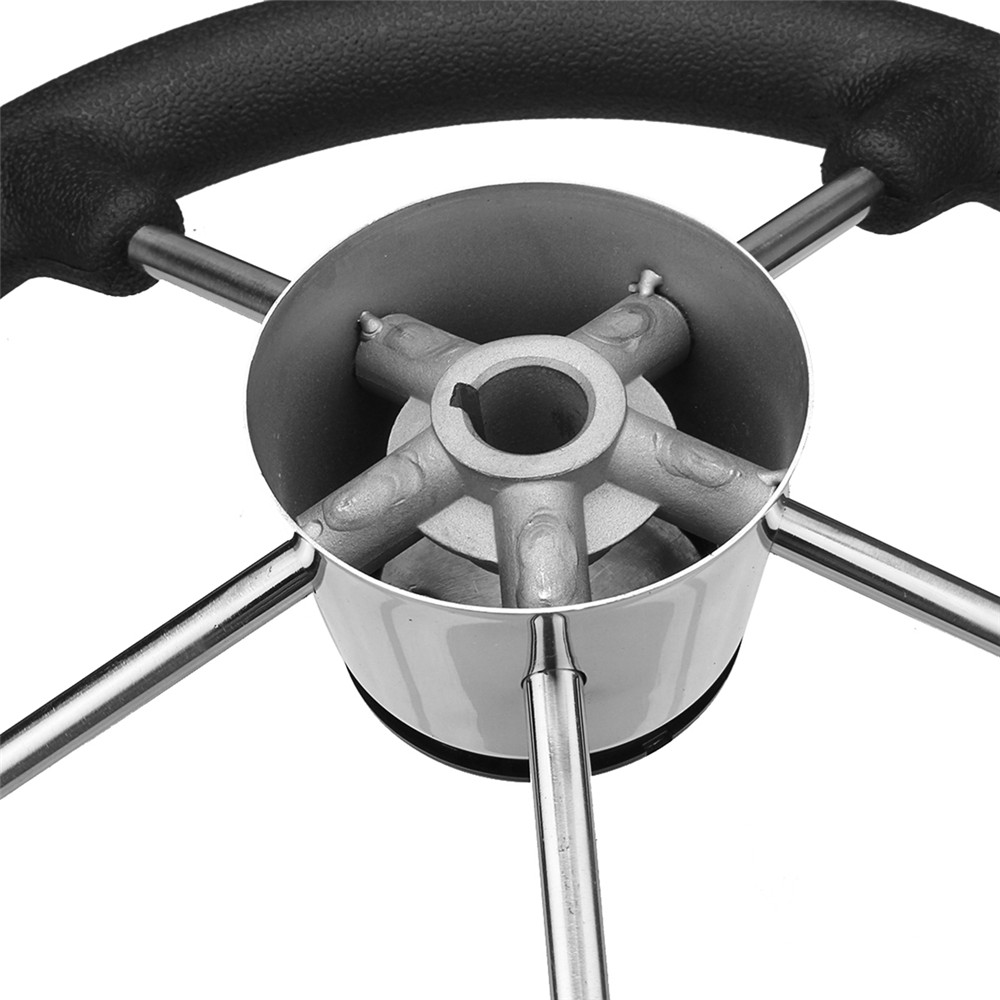 Stainless-Steel-5-Spoke-Foam-Grip-Knob-Steering-Wheel-Destroyer-For-Marine-Boat-1451770